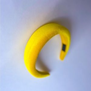 Yellow Handmade Head Band Padded Luxury